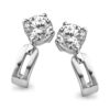 Orphelia Dames 925 Sterling Zilveren Stud Oorbellen - Zilver ZO-5142