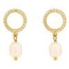 Orphelia 'Spa' Dames 925 Sterling Zilveren Oorbellen - Goud ZO-7575/G - Afbeelding 2