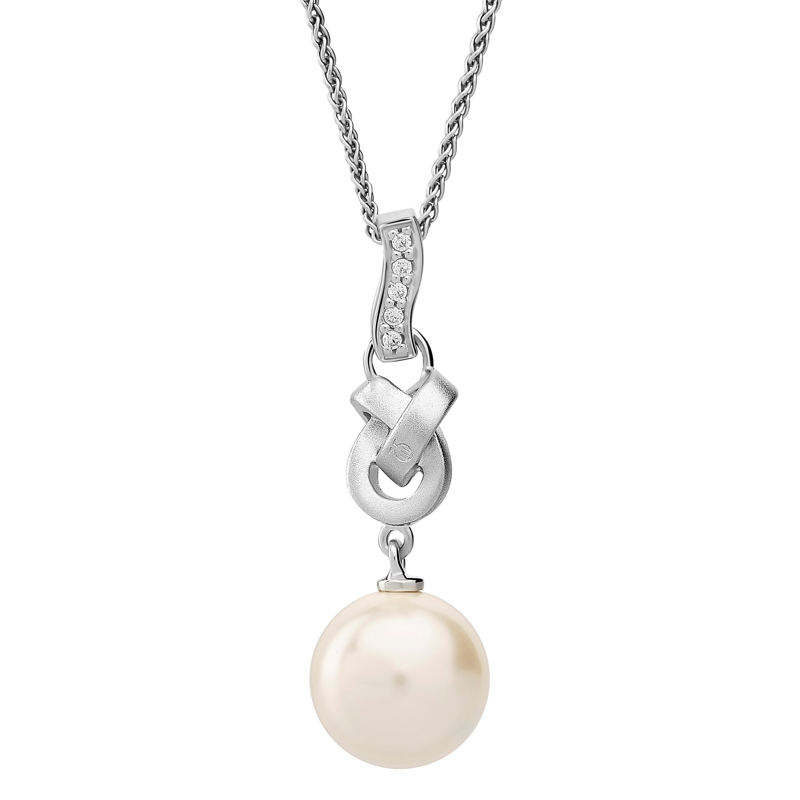 Orphelia 'Clara' Dames 925 Sterling Zilveren Ketting met Hanger - Zilver ZH-7515
