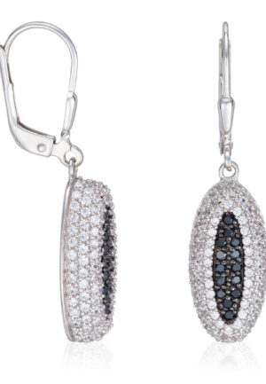 Orphelia Dames 925 Sterling Zilveren Oorbellen - Zilver ZO-5177
