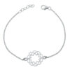 Orphelia 'Jasmine' Dames 925 Sterling Zilveren Armband - Zilver ZA-7076