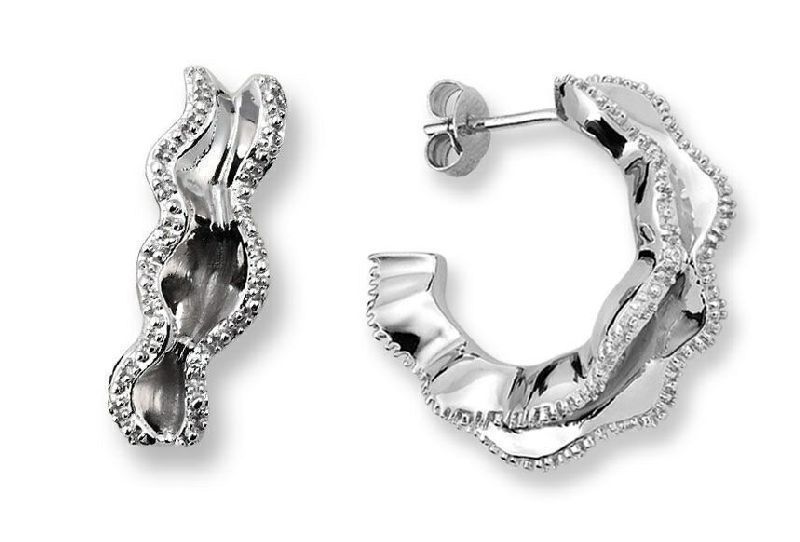 Orphelia Dames 925 Sterling Zilveren Oorbellen - Zilver ZO-5792 - Afbeelding 2