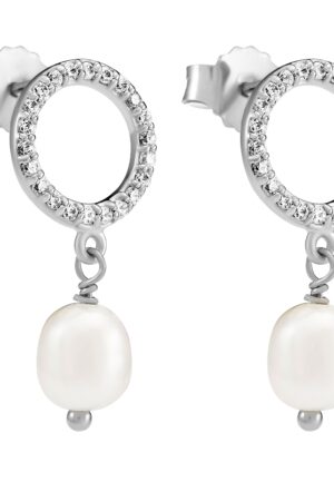 Orphelia 'Spa' Dames 925 Sterling Zilveren Dangle Oorbellen - Zilver ZO-7575