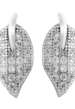 Orphelia 'Ruth' Dames 925 Sterling Zilveren Stud Oorbellen - Zilver ZO-7220