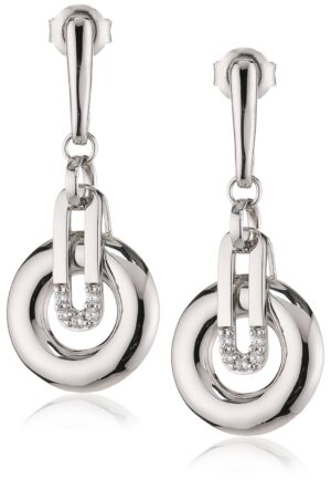 Orphelia Vrouwen 925 Sterling Zilveren Oorbellen - Zilver ZO-5143