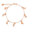 Orphelia 'Elisa' Dames 925 Sterling Zilveren Armband - Roze ZA-7381