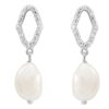Orphelia 'Normandië' Dames 925 Sterling Zilveren Oorbellen - Zilver ZO-7574 - Afbeelding 2