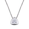 Orphelia Dames 925 Sterling Zilveren Ketting met Hanger - Zilver ZH-4566