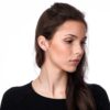 Orphelia 'Enora' Dames 925 Sterling Zilveren Stud Oorbellen - Zilver ZO-7226/CI/1