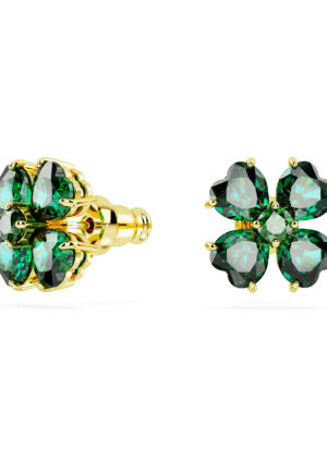 Alternative view of Swarovski 'Idyllia' Dames Gouden Vergulde Metalen Oorringen - Goud 5666236