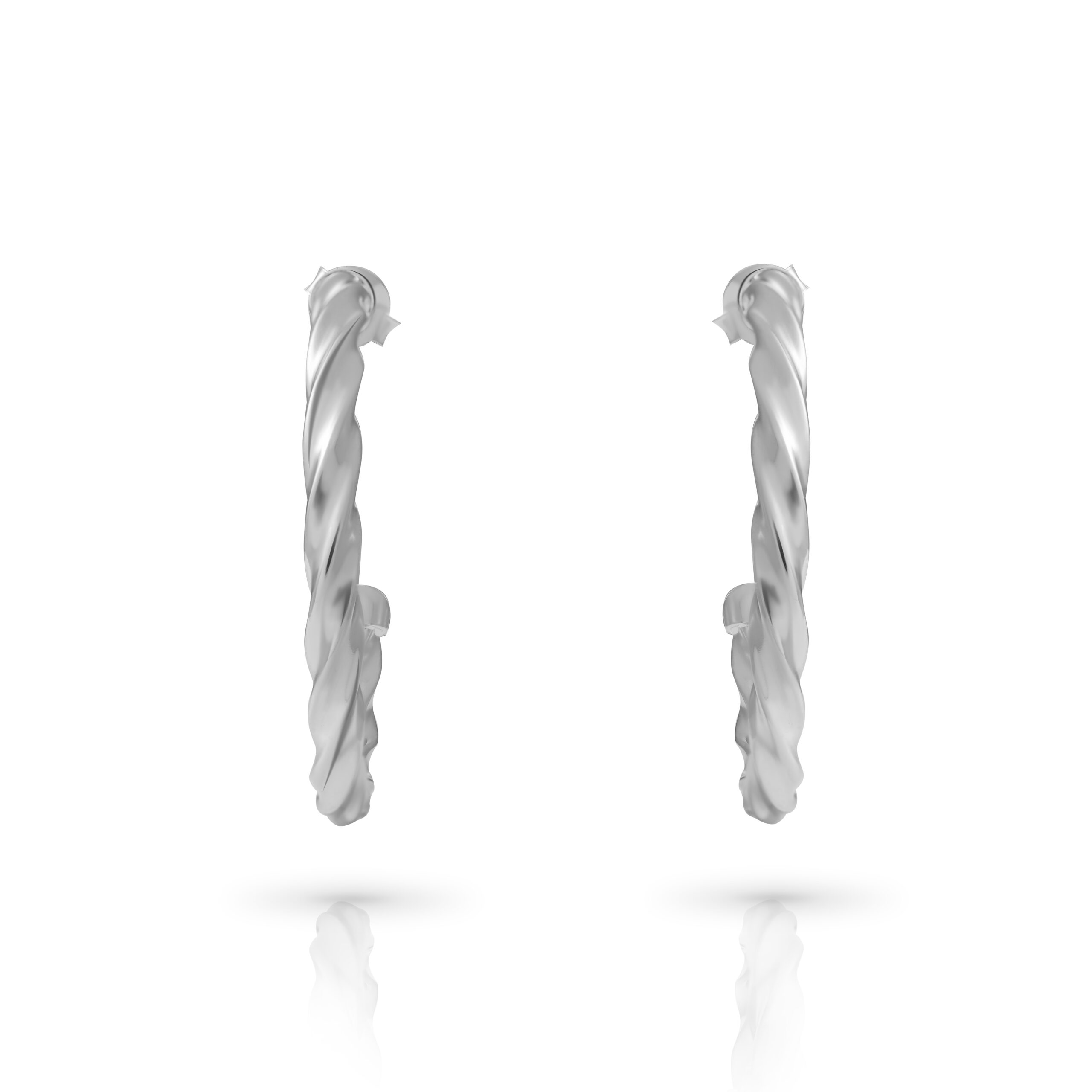 Orphelia 'Beverly' Dames 925 Sterling Zilveren Oorbellen - Zilver ZO-7554