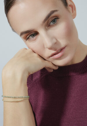 Alternative view of Luxenter Zira armband afgewerkt in 18k geel goud