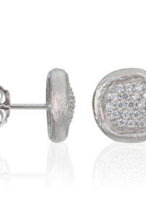 Alternative view of Orphelia Dames 925 Sterling Zilveren Stud Oorbellen - Zilver ZO-5235