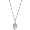 Orphelia 'Amore' Dames 925 Sterling Zilver Hangertje met Ketting - Zilver ZH-7577 - Afbeelding 2
