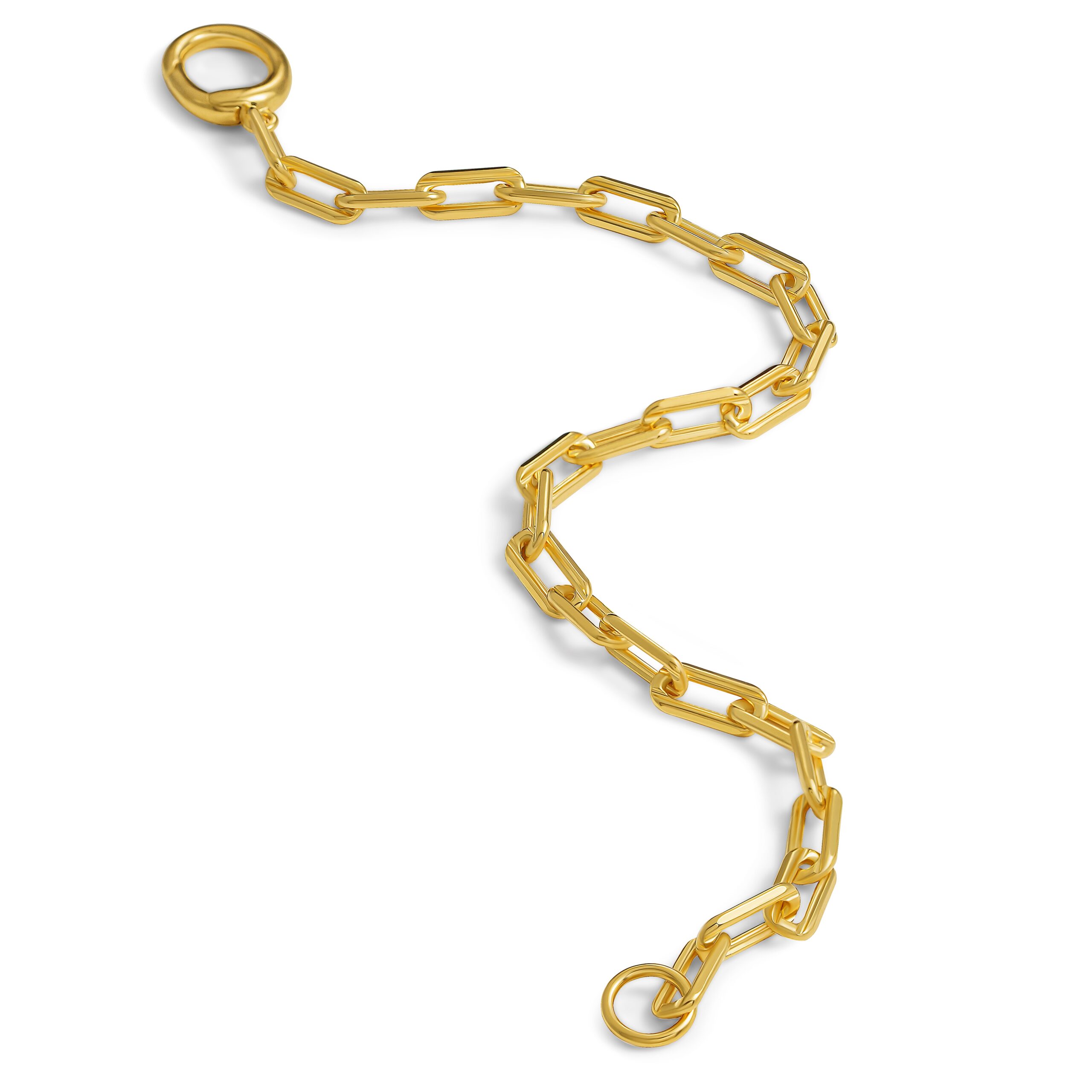 Orphelia 'Bloom' Dames 925 Sterling Zilveren Armband - Goud ZA-7544/G - Afbeelding 2