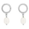 Orphelia 'Spa' Dames 925 Sterling Zilveren Dangle Oorbellen - Zilver ZO-7575 - Afbeelding 2