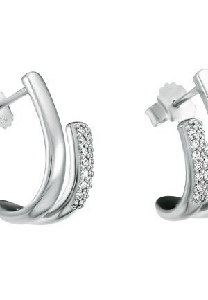 Alternative view of Orphelia 'Emily' Dames 925 Sterling Zilveren Oorbellen - Zilver ZO-7581