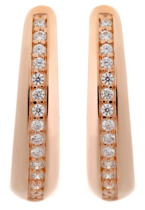 Alternative view of Orphelia Dames 925 Sterling Zilveren Oorbellen - Roos ZO-6088