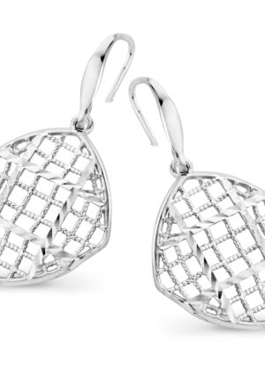 Orphelia 'Lilla' Dames 925 Sterling Zilveren Oorbellen - Zilver ZO-7190