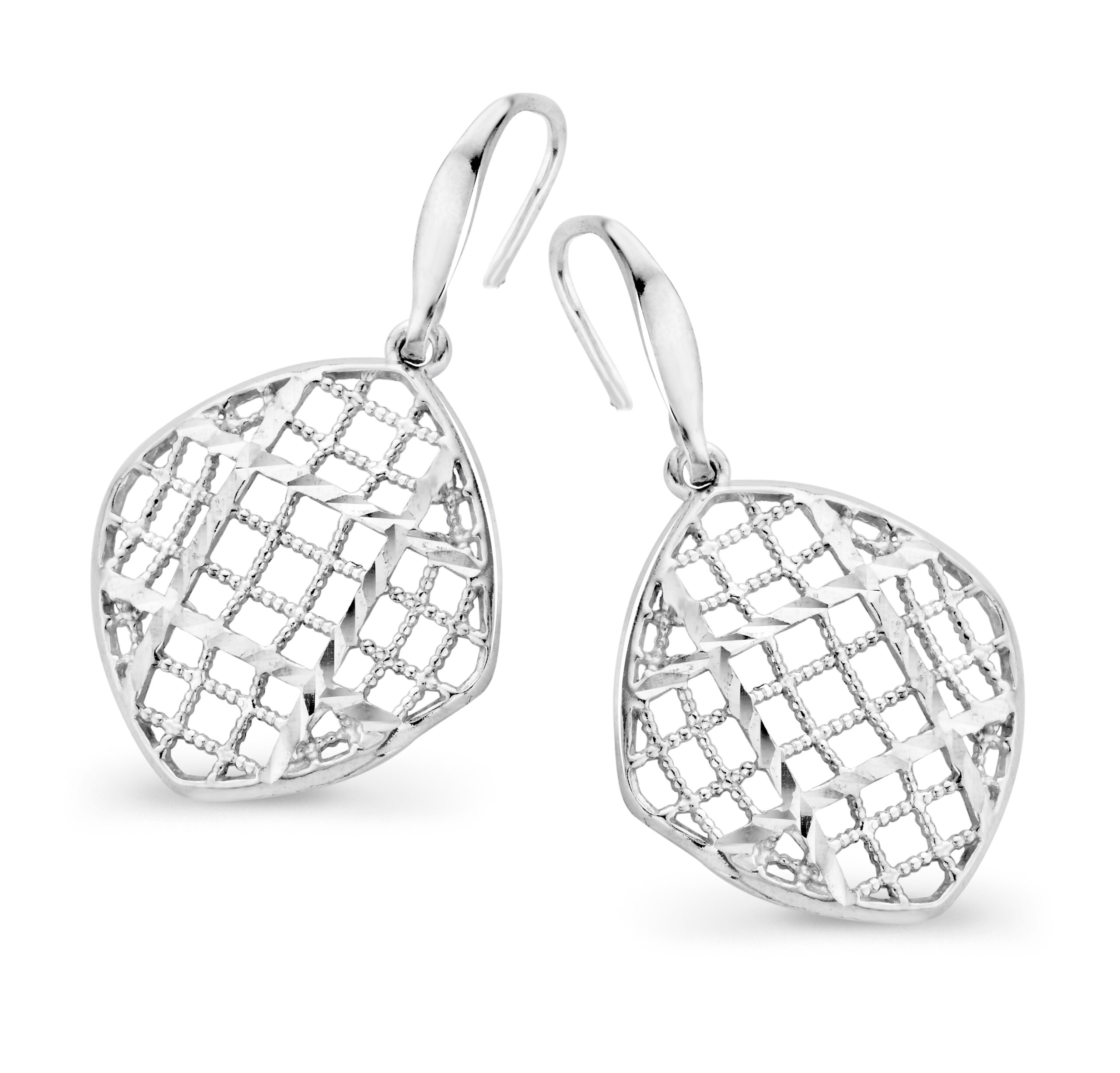 Orphelia 'Lilla' Dames 925 Sterling Zilveren Oorbellen - Zilver ZO-7190