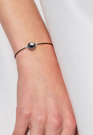 Alternative view of LINK armband LIEFDE Tahitian Pearl Ronde 8-9 925