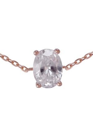 Alternative view of Orphelia 'Elodie' Dames 925 Sterling Zilveren Armband - Roze ZA-7419