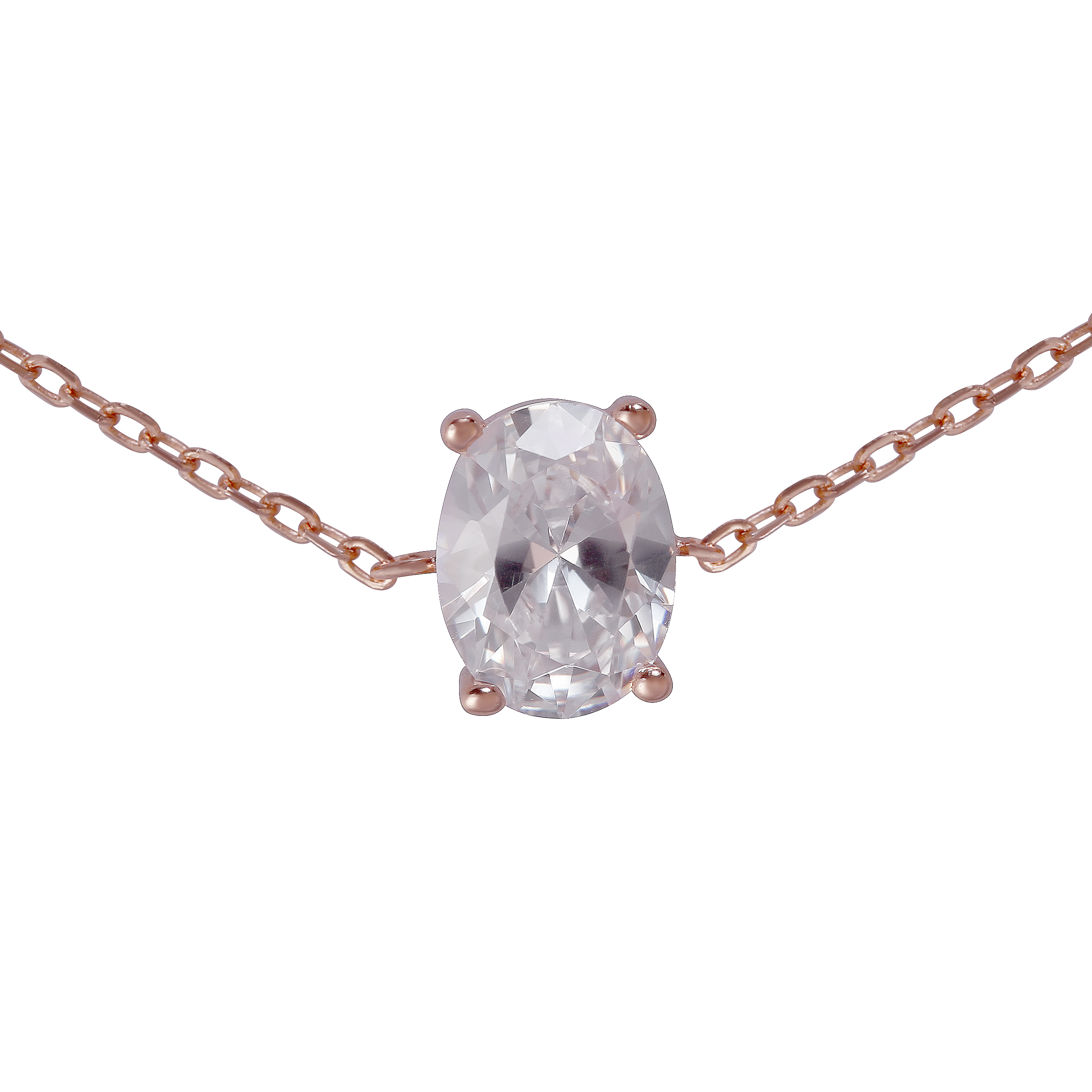 Orphelia 'Elodie' Dames 925 Sterling Zilveren Armband - Roze ZA-7419 - Afbeelding 2