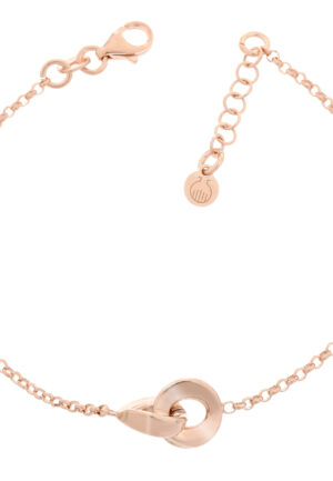 Orphelia 'Zelda' Dames 925 Sterling Zilveren Armband - Roze ZA-7178/RG