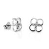 Orphelia 'Aida' Dames 925 Sterling Zilveren Stud Oorbellen - Zilver ZO-7472