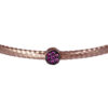 Orphelia Dames 925 Sterling Zilveren Armband - Roze ZA-7415/RG