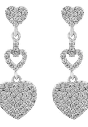 Orphelia 'Mille' Dames 925 Sterling Zilveren Oorbellen - Zilver ZO-7273