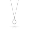 Orphelia 'Petal' Dames 925 Sterling Zilver Ketting met Hanger - Zilver ZH-7564