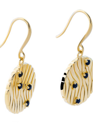 Alternative view of Orphelia 'Babette' Dames 925 Sterling Zilveren Oorbellen - Goud ZO-7504/G