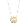 Orphelia 'Flavie' Dames 925 Sterling Zilveren Ketting met Hanger - Goud ZH-7502/G