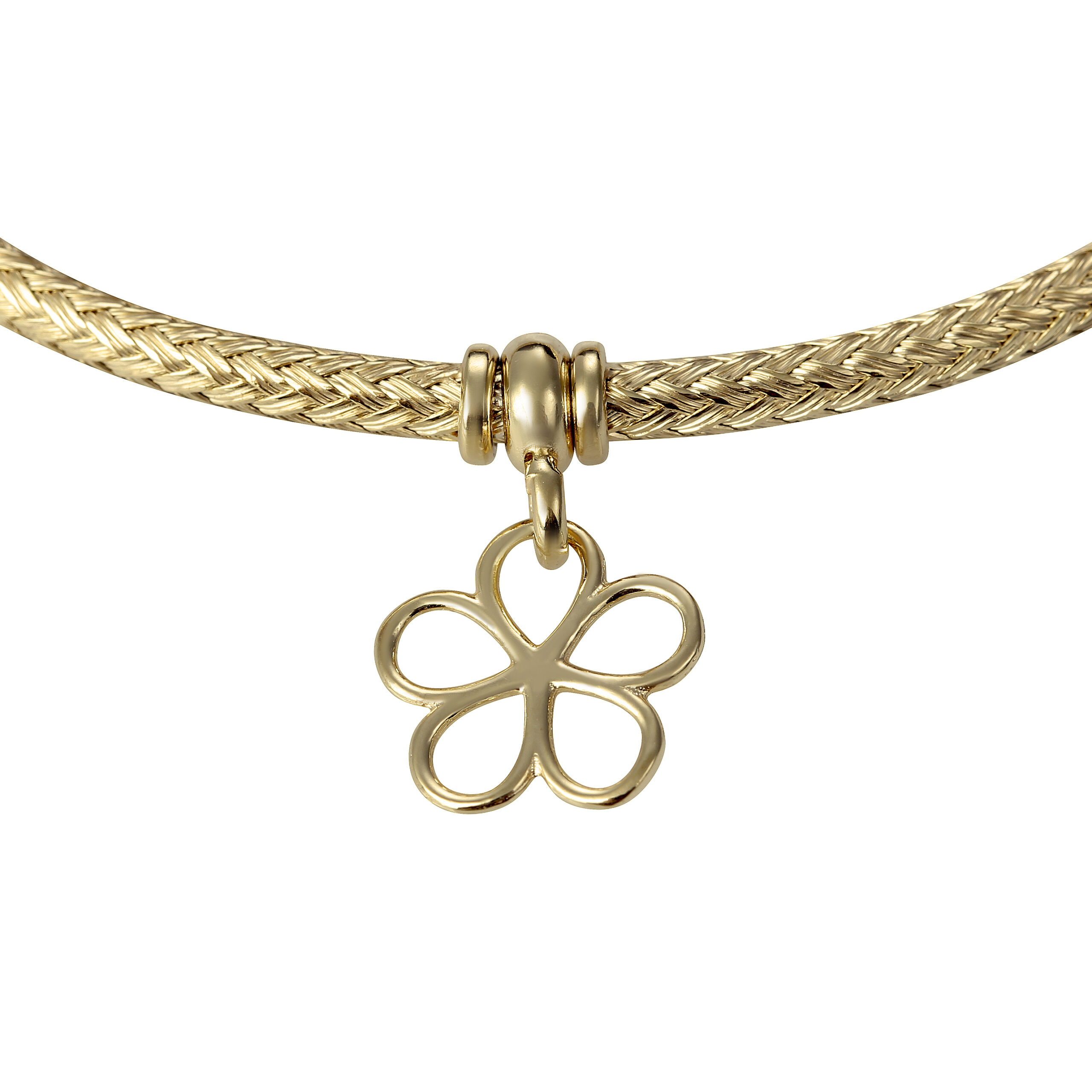Orphelia Dames 925 Sterling Zilveren Armband - Goud ZA-7396