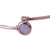 Orphelia 'Nina' Dames 925 Sterling Zilveren Armband - Roze ZA-7406