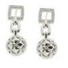 Orphelia Dames 925 Sterling Zilveren Oorbellen - Zilver ZO-5800 - Afbeelding 2