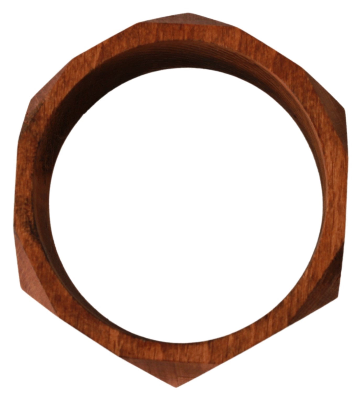 Costume National Vrouwen Bruin Houten Gemerkte Armband