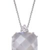 Orphelia Dames 925 Sterling Zilveren Ketting met Hanger - Zilver ZH-4550