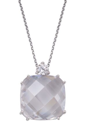 Orphelia Dames 925 Sterling Zilveren Ketting met Hanger - Zilver ZH-4550