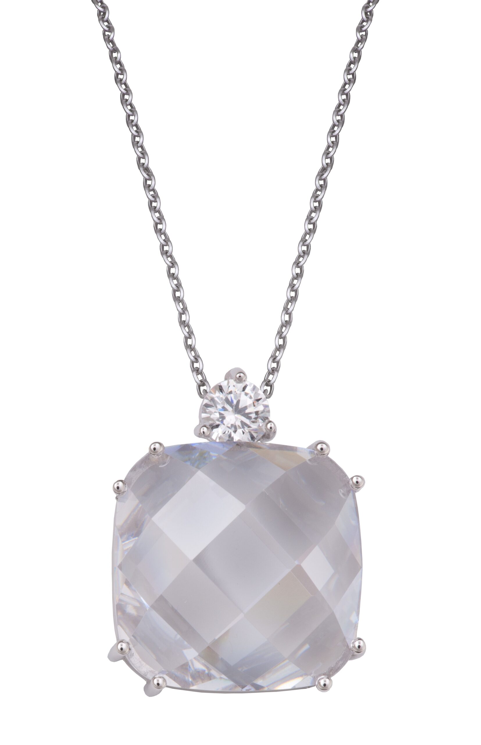 Orphelia Dames 925 Sterling Zilveren Ketting met Hanger - Zilver ZH-4550