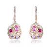 Orphelia 'Marosetti' Dames 925 Sterling Zilveren Druppelsieraden - Roze ZO-7427/RG