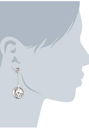 Alternative view of Orphelia Dames 925 Sterling Zilveren Dangle Oorbellen - Zilver ZO-5851