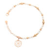 Orphelia 'Zahara' Dames 925 Sterling Zilveren Armband - Roze ZA-7182