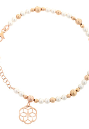Orphelia 'Zahara' Dames 925 Sterling Zilveren Armband - Roze ZA-7182