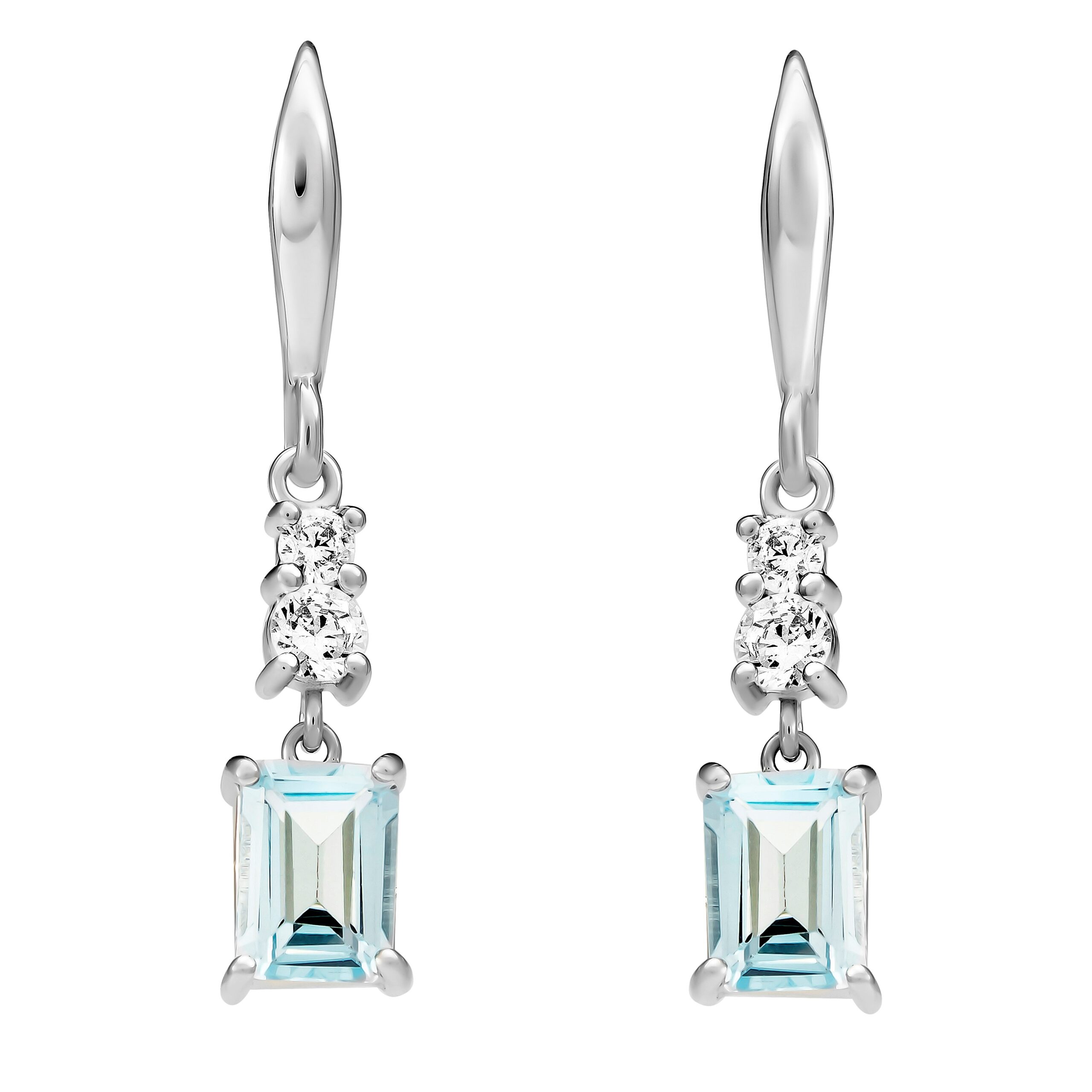 Orphelia 'Fira' Dames 925 Sterling Zilveren Oorbellen - Zilver ZO-7571 - Afbeelding 2