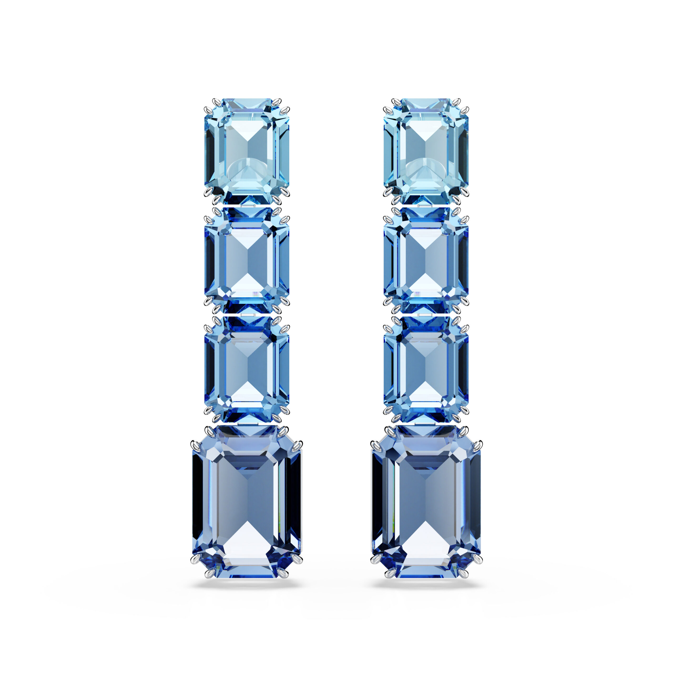Swarovski 'Millenia' Vrouwen Oorbellen van Basismetaal - Zilver 5696516