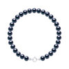 Armband van Echte Gecultiveerde Zoetwaterparels Semi Rond 5-6 mm