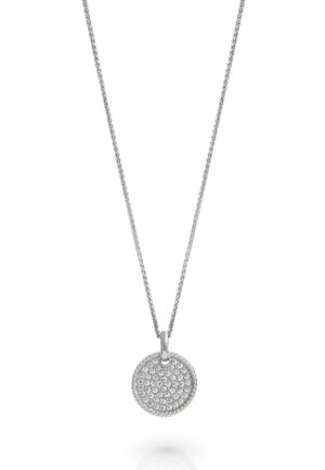 Orphelia 'Bella' Dames 925 Sterling Zilveren Ketting met Hanger - Zilver ZH-7565