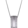 Orphelia Dames 925 Sterling Zilveren Ketting met Hanger - Zilver ZH-4575